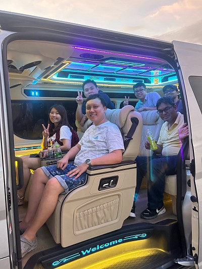 Bangkok van rental with driver