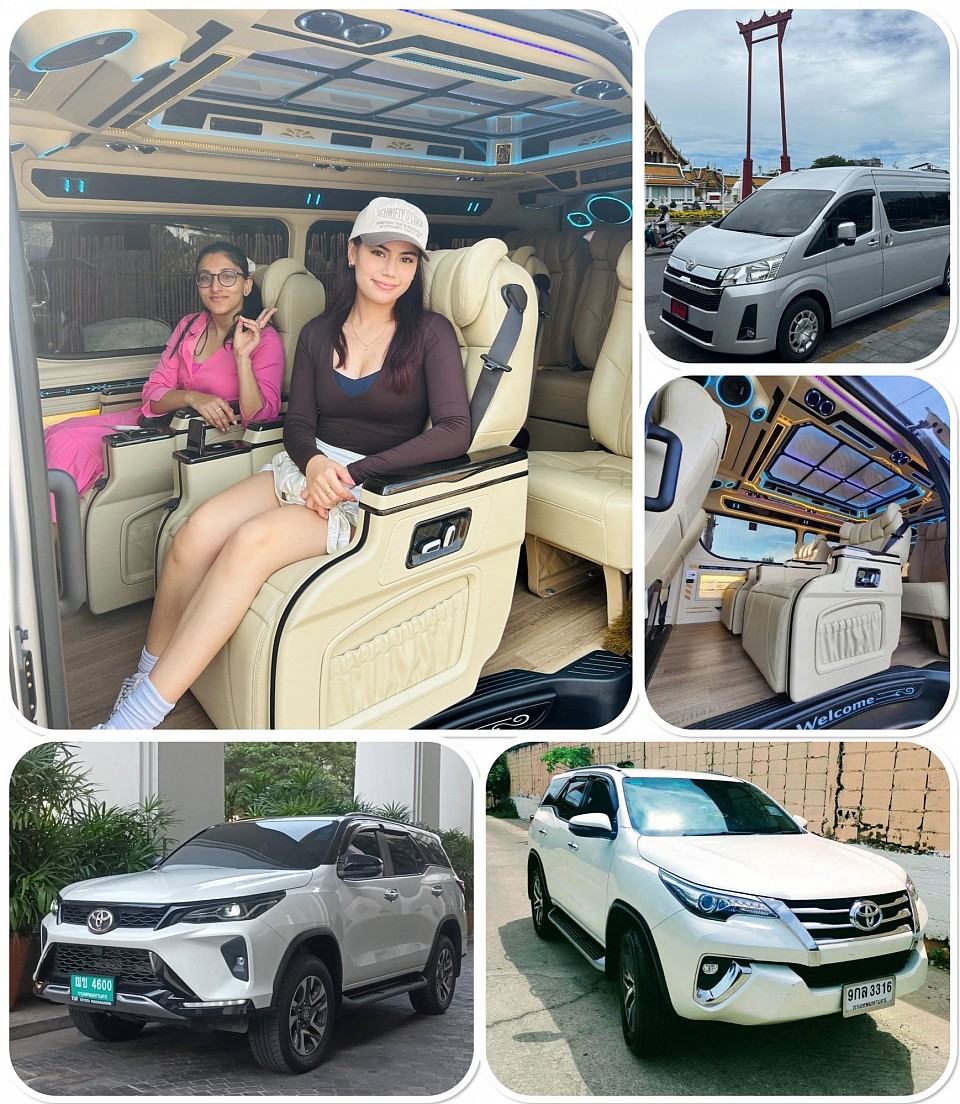 Bangkok van rental with driver